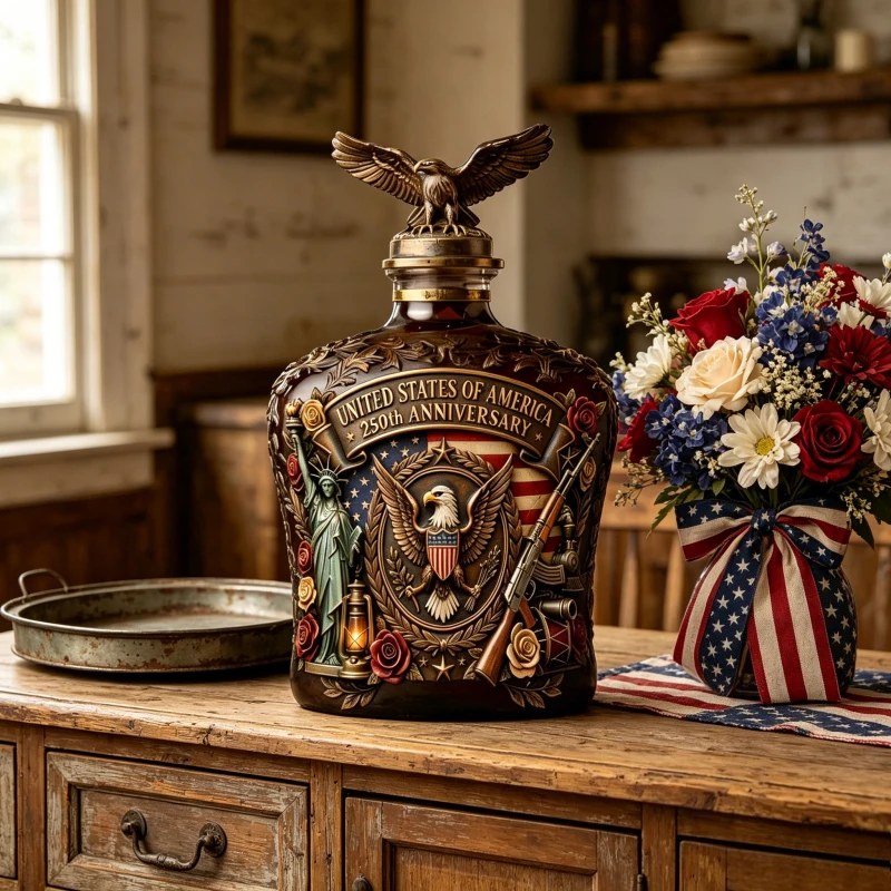 Vintage American Freedom Eagle - Vintage Collectible Liquor Bottles review and price