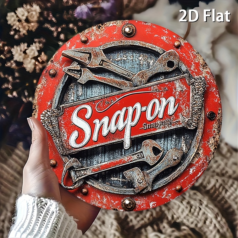 2D Flat 1pc Vintage Metal Sign - Vintage Collectible Plates review and price