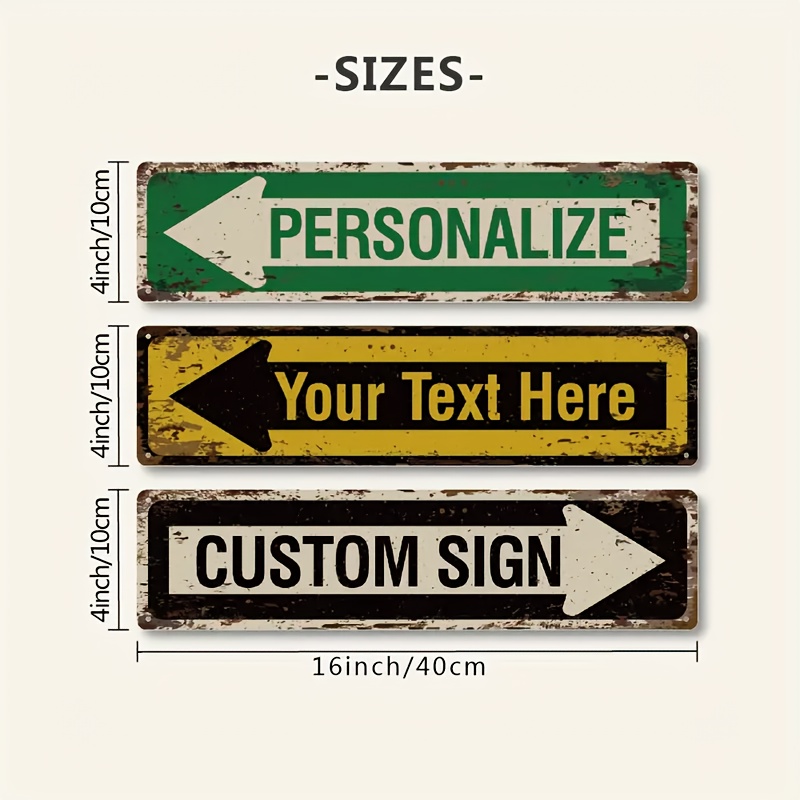 1PC Vintage Metal Tin Sign Str - Vintage Collectible Plates review and price
