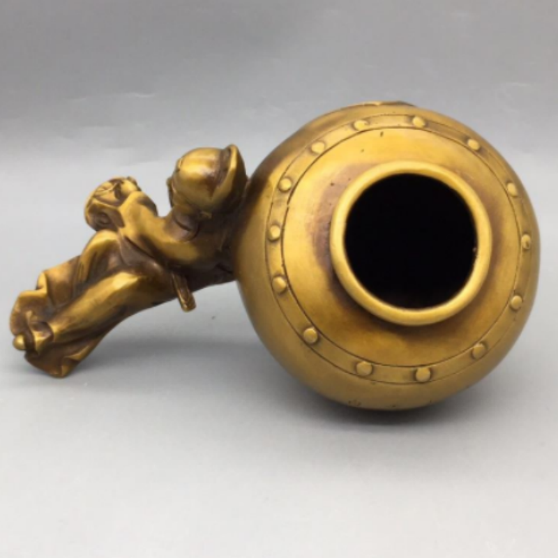 Vintage Brass Li Bai Drunk Win - Vintage Collectible Pens review and price