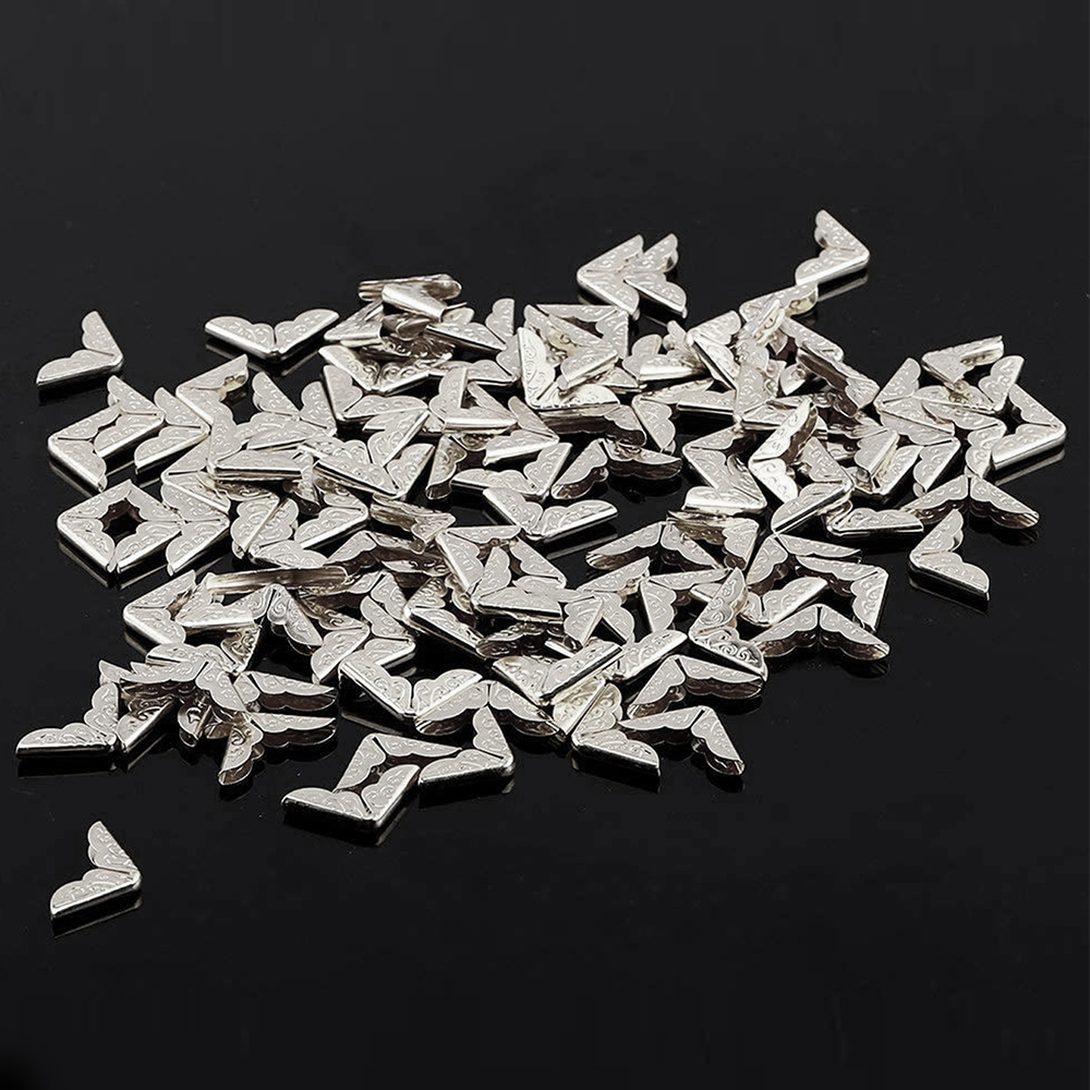 50Pcs Metal Book Corner Protec - Vintage Collectible Books review and price