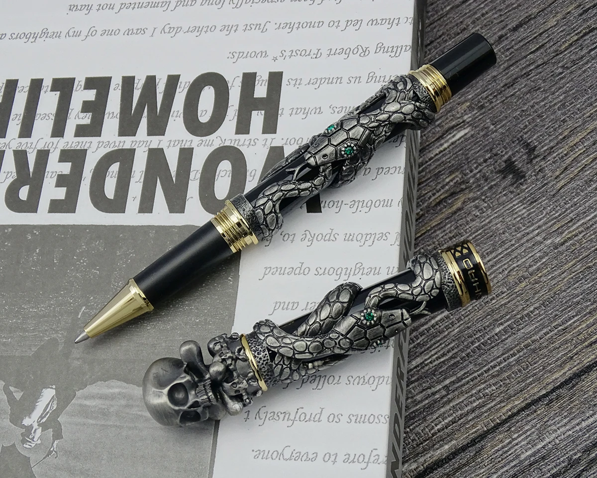 Jinhao Metal Vintage Rollerbal - Vintage Collectible Pens review and price
