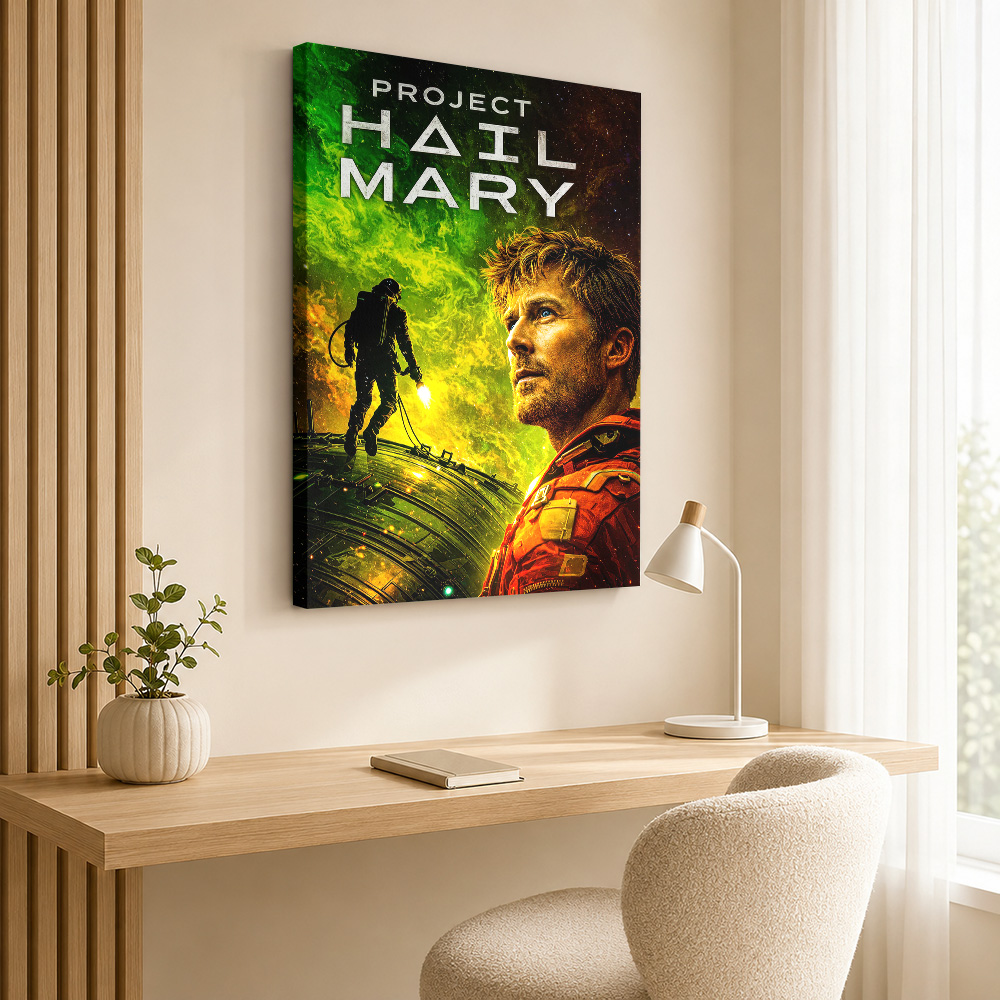 Project Hail Mary Movie Canvas - Vintage Collectible Posters review and price