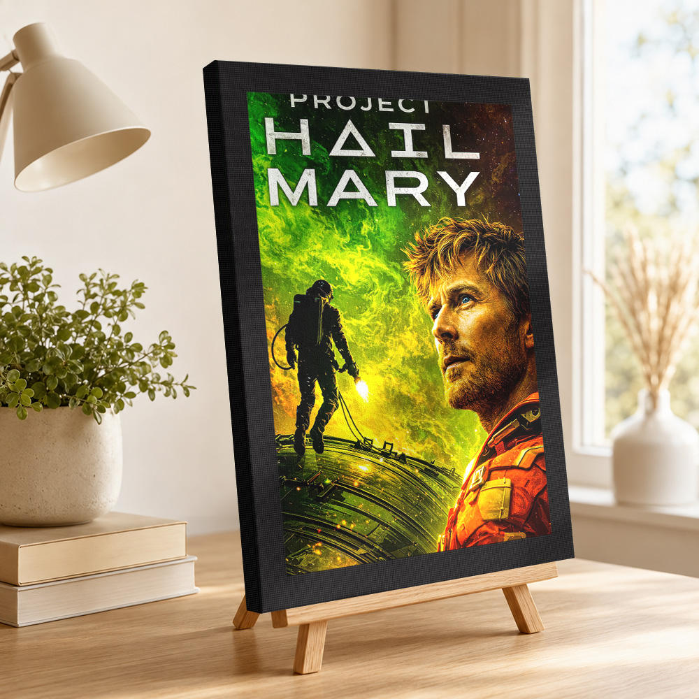 Project Hail Mary Movie Canvas - Vintage Collectible Posters review and price